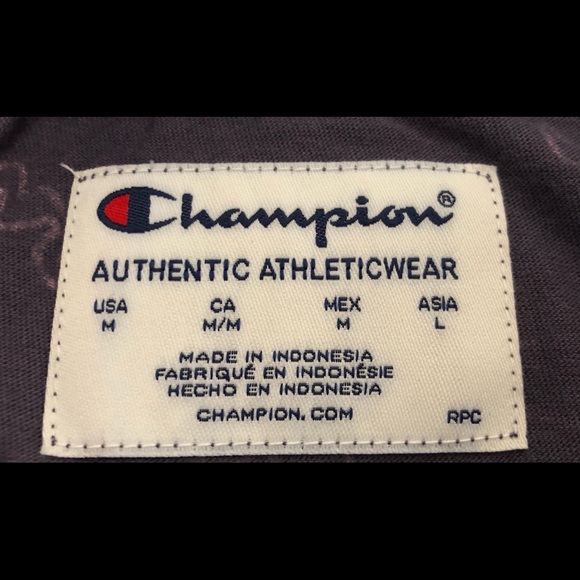 Champion All Over Printed Heritage Tee “Purple” - Picture 2 of 3